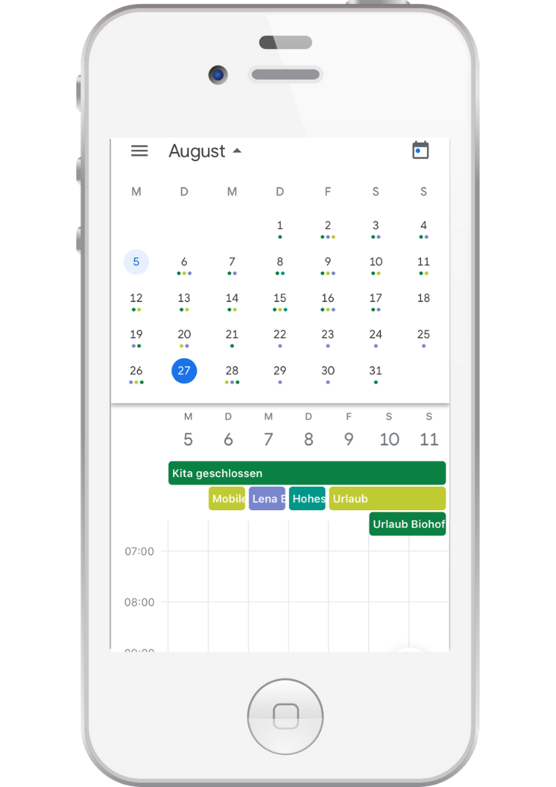 Google Kalender 2